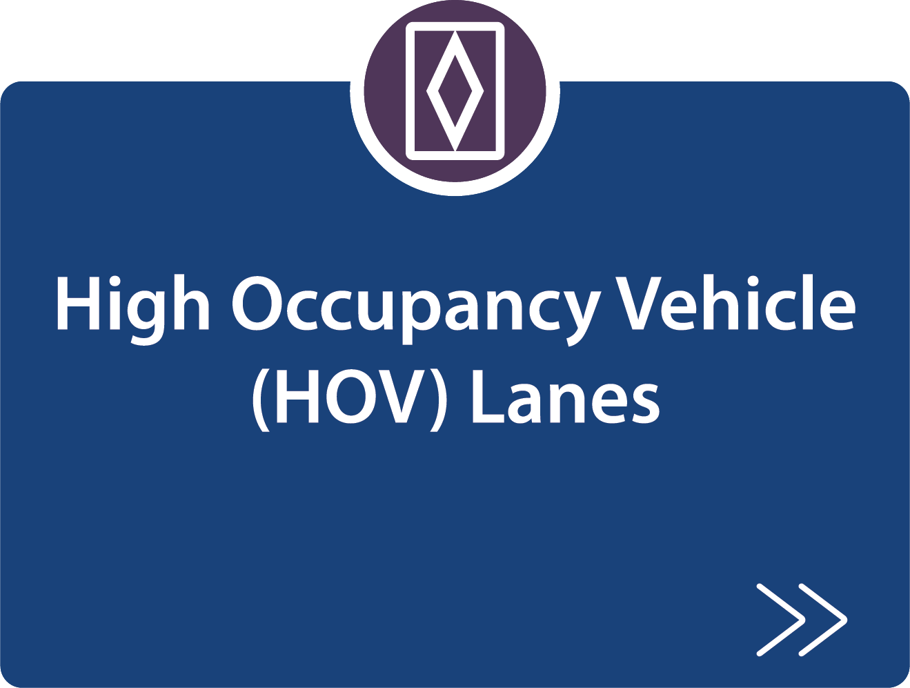 high Occupancy Vehicle (HOV) Lanes strategy description